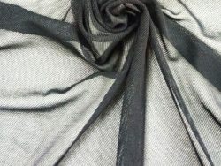 Подклад, сетка стрейч,1.5 шир. #чёрный
